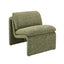 Jaeda - Innovative Elegance Accent Chair In Curved Shape