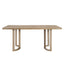 Modern Dining Table Solid Wood