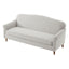 Loveseat Sofa, 2 Seater Couch With Rolled Arms