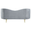 Sienna - 2 Piece Back Living Room Set, Sofa & Loveseat - Gray
