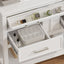 Bathroom Vanity With Ceramic Sink, Tip Out Tray & 2 Full Extension Drawers