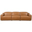 Urbana - Triple Power Recliner Sofa - Tan
