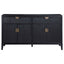 Mason - 2 Drawer Sideboard Storage Furniture - Black
