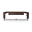 Contemporary 3 Seater Sofa With Tufted Design