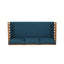 Claremont - 3 Seater Daybed Teak Acacia Wood Water Resistant Cushions