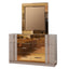 Lorenzo - 6 Drawer Dresser - Gray