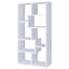 8 Shelf Geometric Bookcase