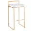 Fuji - Contemporary / Glam & Quality Construction Barstool