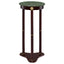 Elna - Accent Side Table With Round Top Plant Stand - Brown