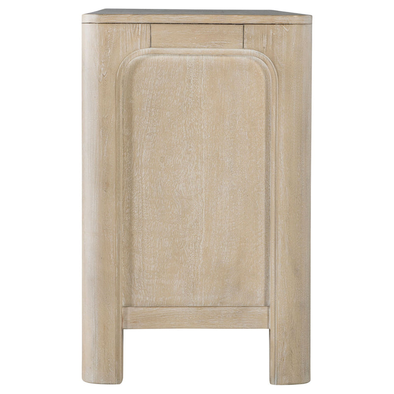 Flores - 2 Door TV Stand - Mango Color