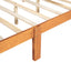 Platform Bed Frame Mattress Foundation Sleigh Bed With Headboard / Footboard / Wood Slat Suppor