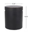 Outdoor End Table With Cutout Handle - Copper