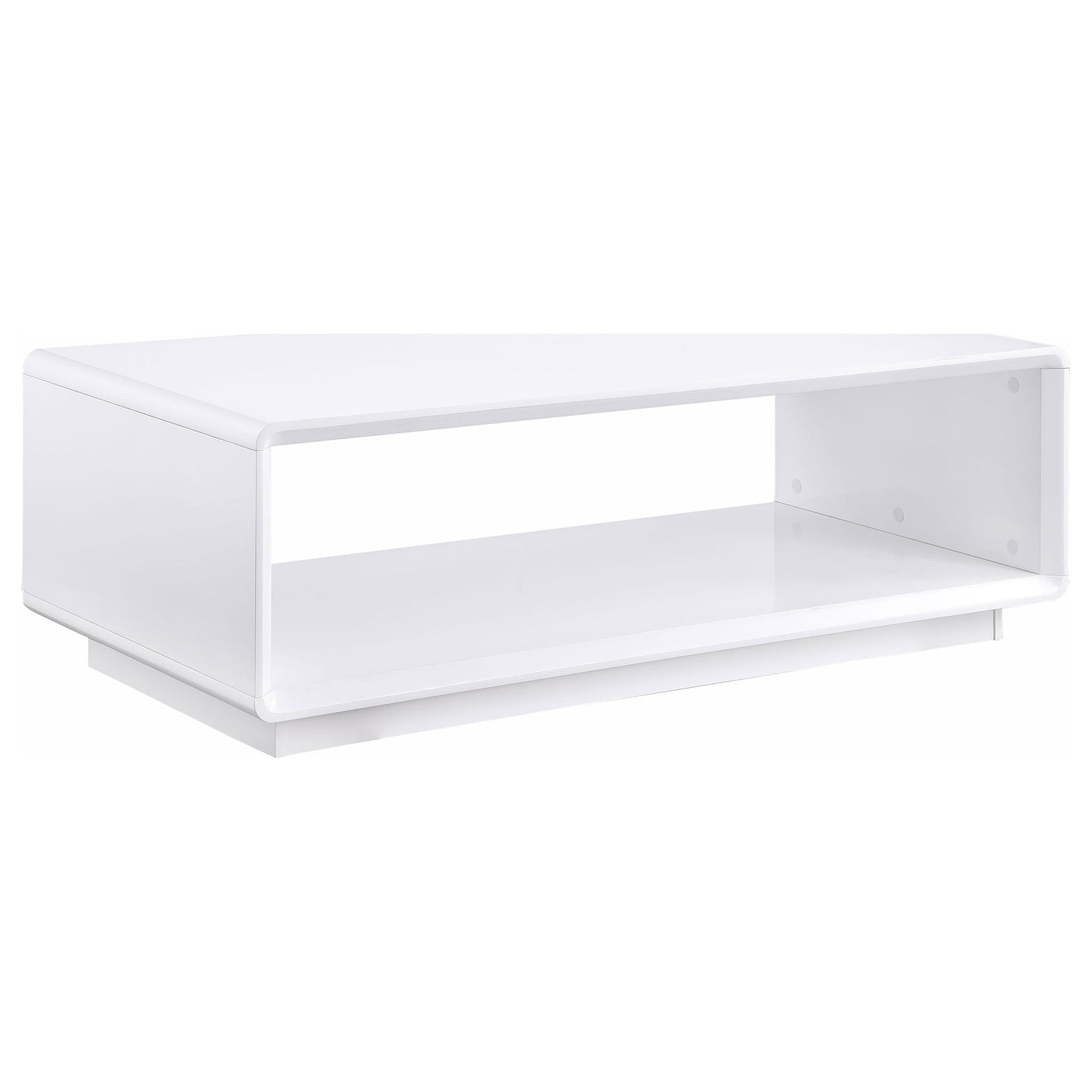 Fletcher - 2 Piece Coffee And End Table Set - Gloss White