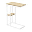 Accent Table, C - Shaped, Marble Look Contemporary & Modern Convenient Design
