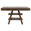 Ferrara - 5 Piece Counter Height Dining Set With Chairs - Walnut