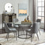 Side Chairs Upholstered With Tapered Legs (Set of 2) - Gray