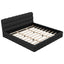 Upholstered Platform Bed With Headboard