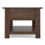 Monroe - Rectangular Coffee Table With Drawers - Brown