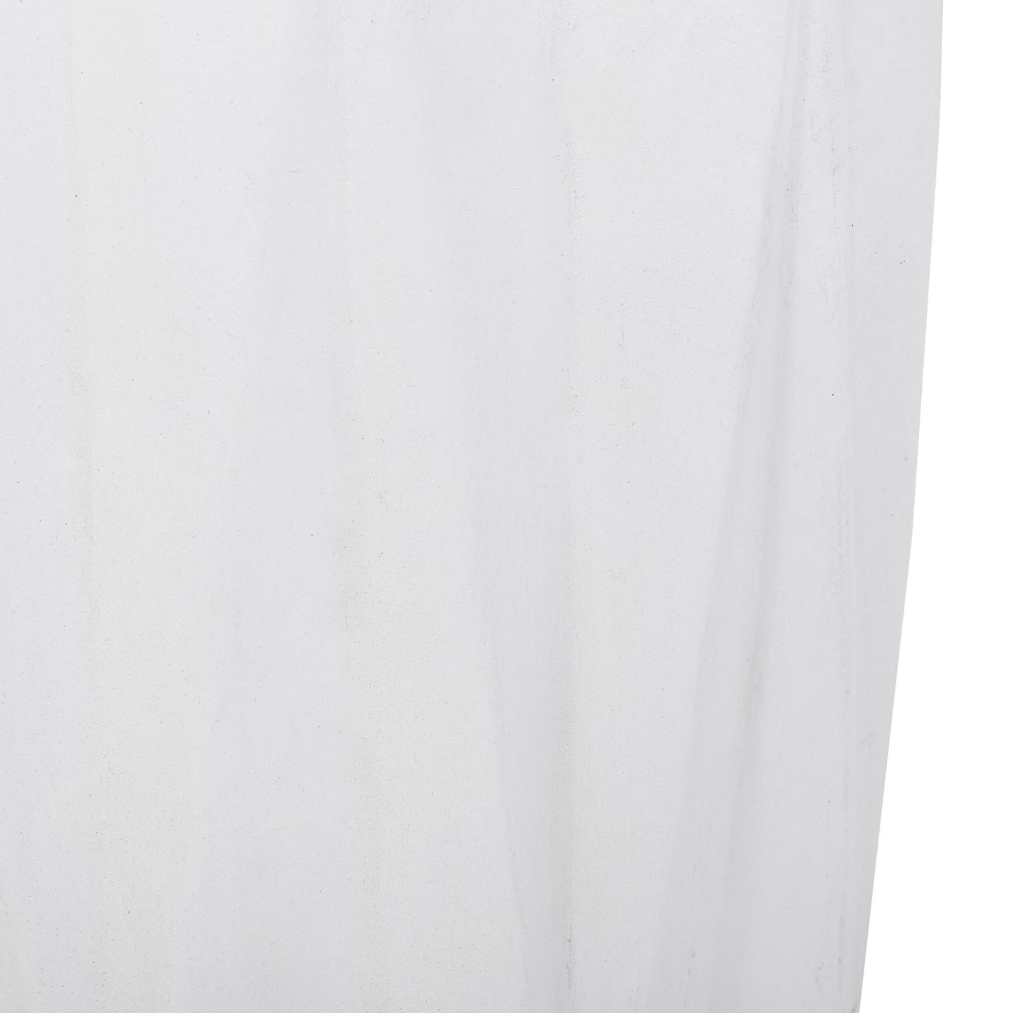 Outdoor Lightweight Concrete Side Table - Antique White