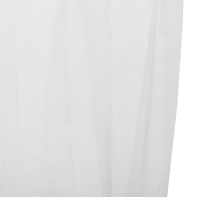 Outdoor Lightweight Concrete Side Table - Antique White
