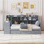 Daybed With 3 Drawers USB Ports And Desk