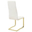 Whittingham - Dining Side Chair (Set of 4) - White / Gold