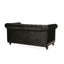 Chesterfield Loveseat Sofa, 2 Person Rolled Arm Upholstered Couch