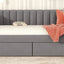 Upholstered Daybed With Slat Support