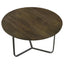 Accent Table With Slim Tripod Base - Brown