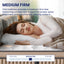 14" Mattress Hotel Collection Hybrid Mattress With Gel Memory Foam & Pocket Springs - Brown / White - King