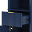 Tall Bathroom Storage Cabinet With Adjustable Shelves And 1 Drawer & Door