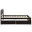 Platform Bed & Headboard, Footboard And Wood Slat Support