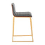 Mason Mara - Contemporary Design Fixed Height Counter Stool (Set of 2)
