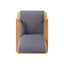 Patio Lounge Chair, Outdoor Club Chair
