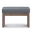 Milltown - Upholstered Ottoman Bench