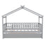 Creativity House Bed With Twin Size Trundle