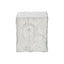 Square Accent Table, Indoor Outdoor - White