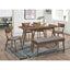 Rectangular Dining Table With Butterfly Leaf - Walnut