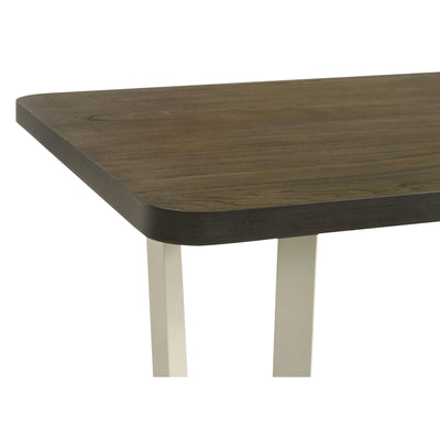 Sexton - Rectangular Dining Table With Base - Brown