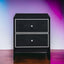 Jabir - Accent Table - Black / Silver
