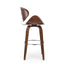 Lumos - Mid Century Modern Upholstered Swivel Barstool