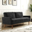 Sofa, European Style With Sleek Design, Modern & Vintage Flair, Upholstered 3 Seater Couch