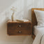Curved Wall Mounted Bedside Nightstand
