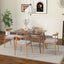 Elegant Dining Chairs With Ergonomic Backrest & Comfort Cushions (Set of 2)