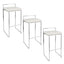Fuji - Contemporary And Elegant Design Stackable Barstool