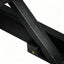 Ariana - Chaise Lounge With Cushion For Outdoor - Black