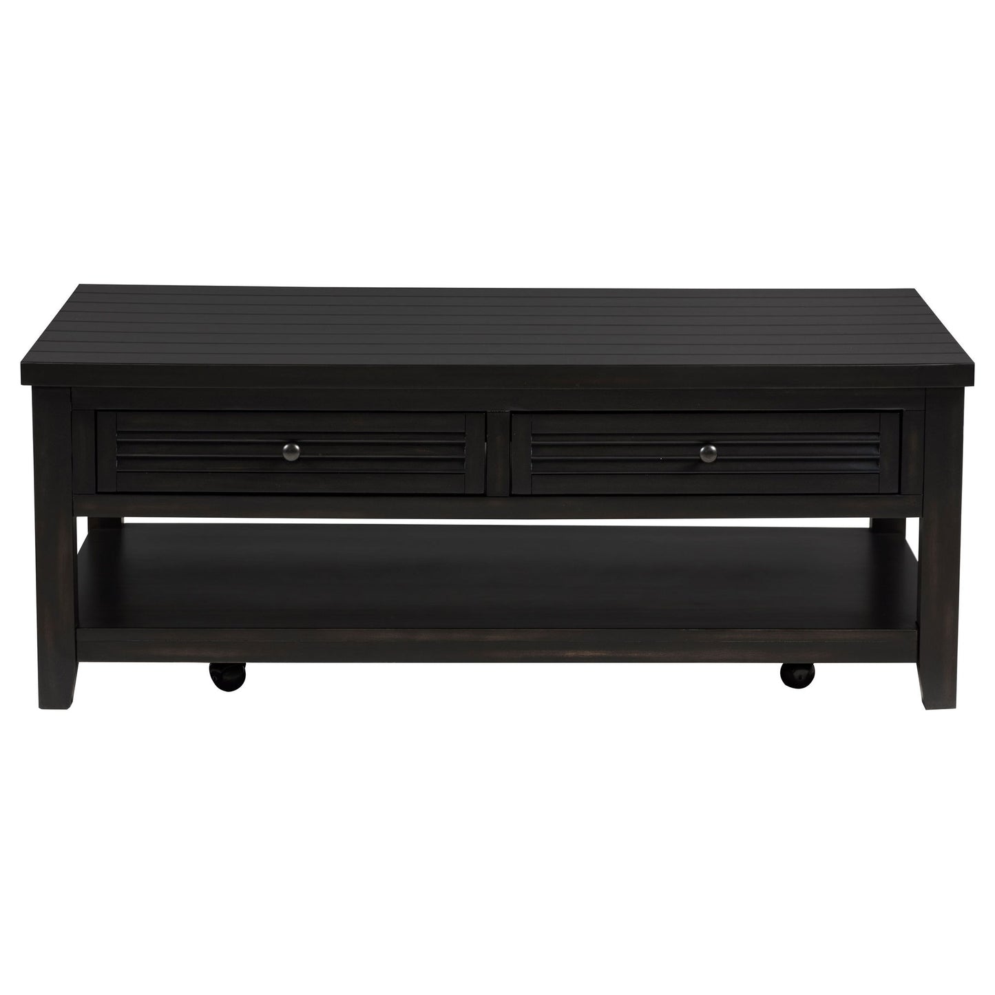 Sutter - 2 Piece Coffee And End Table Set - Dark Brown