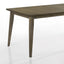 Bistro - Wide Contemporary Rectangle Dining Table With Extension Leaf