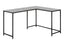 Computer Desk, Home Office, Corner, L Shape, Laptop, Contemporary & Modern