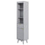 Tall Bathroom Storage Cabinet With Adjustable Shelves And 1 Drawer & Door